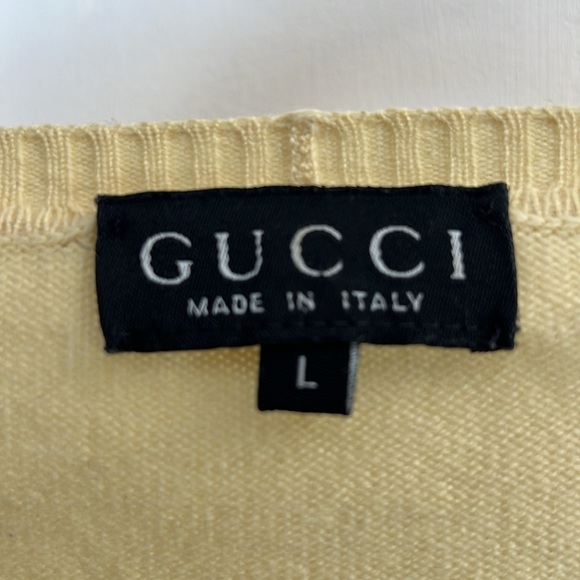 Gucci cashmere cardigan ! - Picture 7 of 9